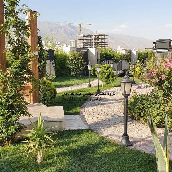 پروژه طراحی و اجرای روف گاردن شهرک غرب